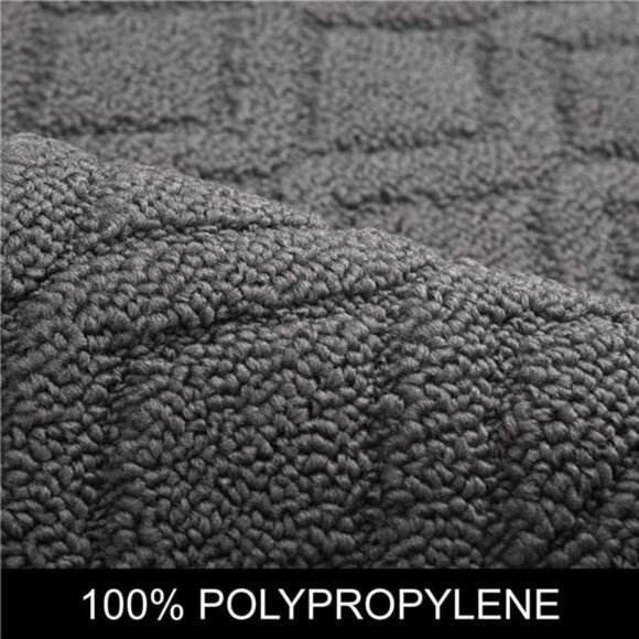 48x20 Inch/30X20 Inch Kitchen Rug Mats Made of 100% Polypropylene 2 Pieces Soft - Picture 3 of 7